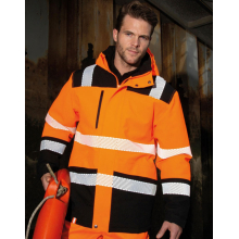 Printable Waterproof Softshell Safety Coat