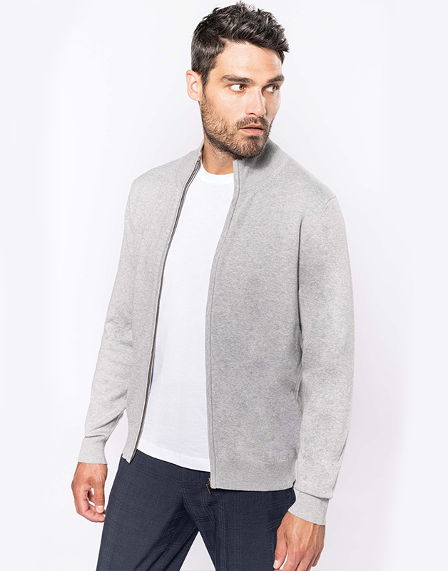 Cardigan premium zippé