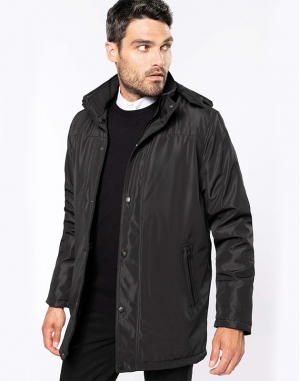 Parka avec capuche amovible