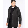 Parka avec capuche amovible
