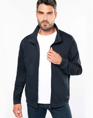 Veste molleton zippée homme