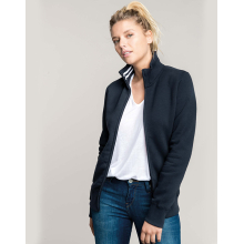 VESTE MOLLETON ZIPPÉE FEMME
