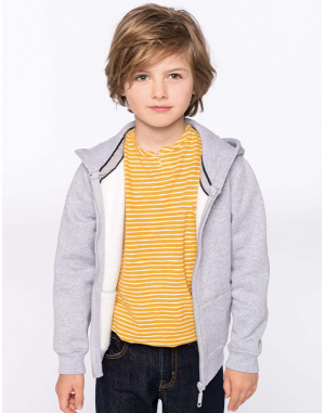 SWEAT-SHIRT CAPUCHE ZIPPÉ ENFANT