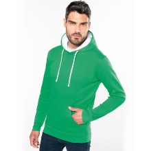 SWEAT-SHIRT CAPUCHE CONTRASTÉE HOMME