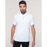 Polo col mao manches courtes homme