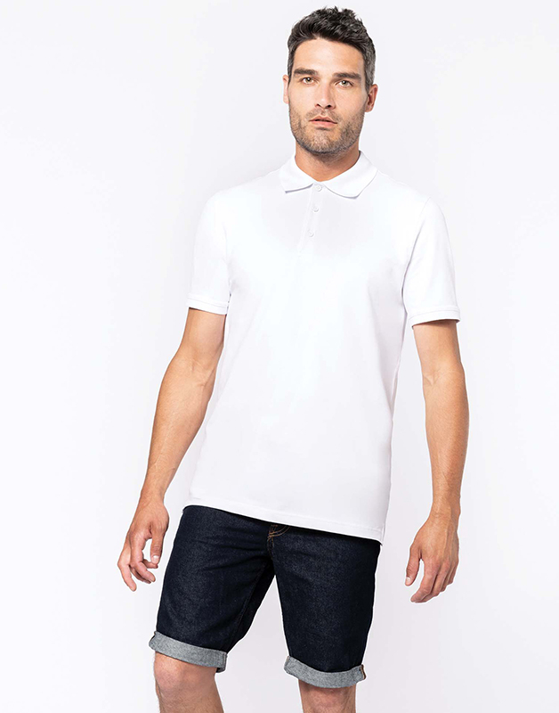 MIKE  POLO MANCHES COURTES