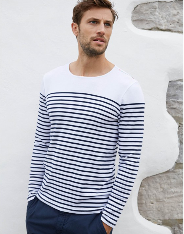 Marinière manches longues homme