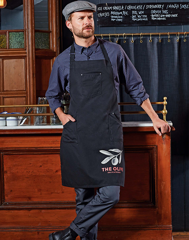 Tablier à bavette "Chino"