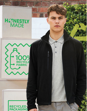 Honestly Made Recycled Full Zip Fleece