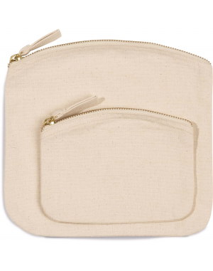 Pochette à fermeture zippée