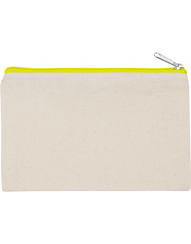 Pochette en coton canvas - petit modèle