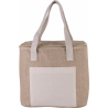 Sac isotherme en jute - modèle moyen
