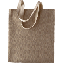 SAC EN TOILE DE JUTE TEINT 100% NATUREL