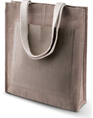 SAC SHOPPING TOILE DE JUTE