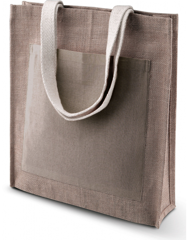 SAC SHOPPING TOILE DE JUTE