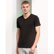 T-SHIRT HOMME COL V FEEL GOOD