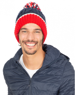 Bonnet en maille tricot