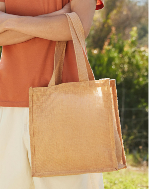 Tote Bag Jute Compact