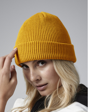 Organic Cotton Waffle Beanie