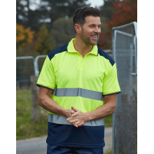 POLO FLUO BICOLORE CLASS 2