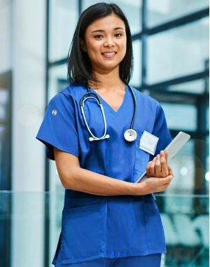 Ladies` Slip-on Tunic Essential Short Sl.