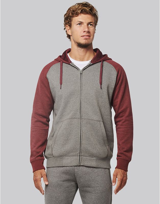 VESTE MOLLETON ZIPPÉE