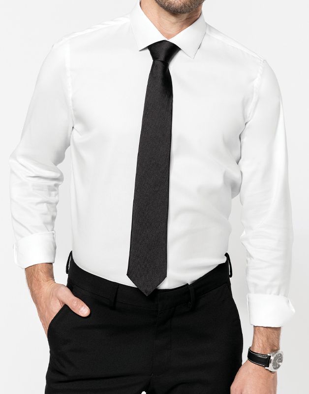 CRAVATE TWILL EN SOIE