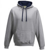 JH003-HEATHER GREY/FRENCH NAVY
