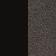 Black / Dark Grey Heather