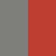 Slate Grey / Red