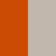 Rustic Orange / Beige