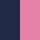 Oxford Navy|Candyfloss Pink
