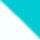 TURQUOISE/BLANC